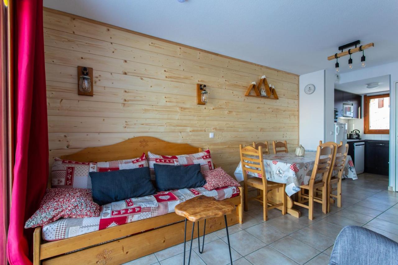 Cosy Cottage 1800 - Pied Des Pistes - Piscine, Sauna, Parking Privee Les Orres Eksteriør bilde
